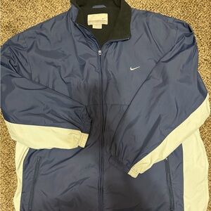Nike 00’s Men's Navy and grey Windbreaker